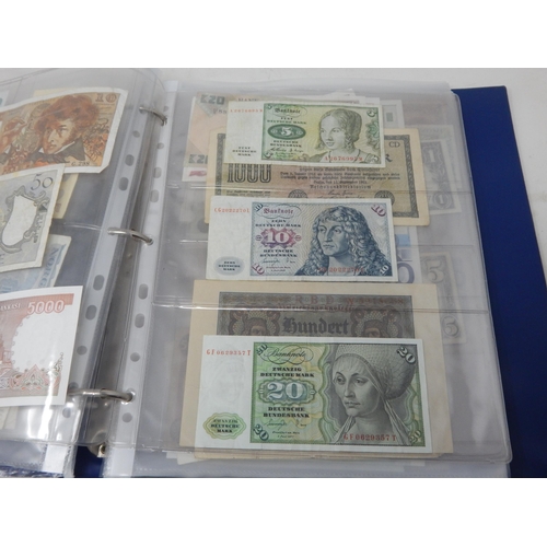 60 - Collection of Banknotes of the World housed in collectors album