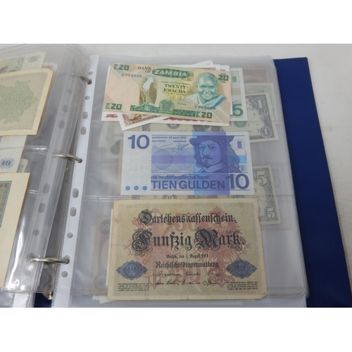 60 - Collection of Banknotes of the World housed in collectors album