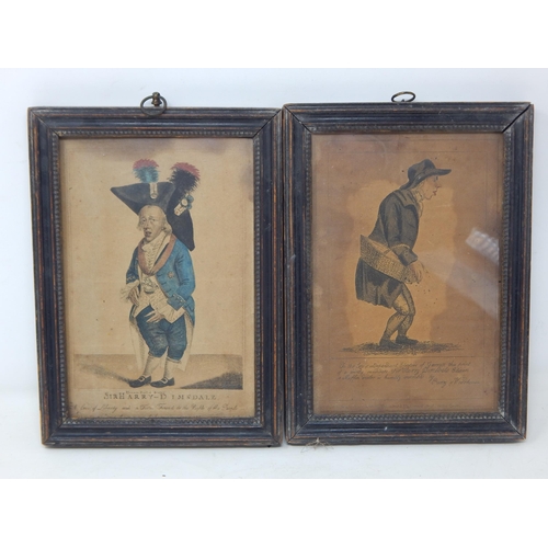 609 - Two 18th Century Framed Prints.