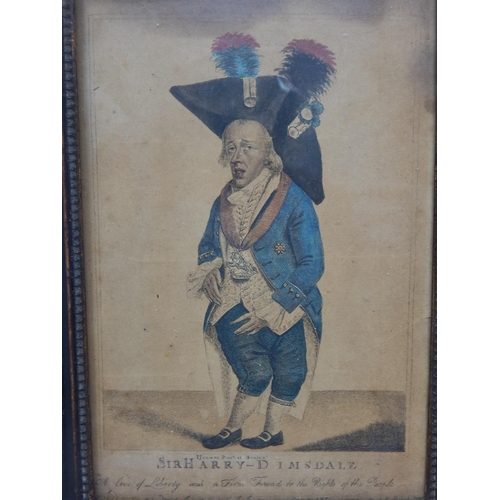 609 - Two 18th Century Framed Prints.