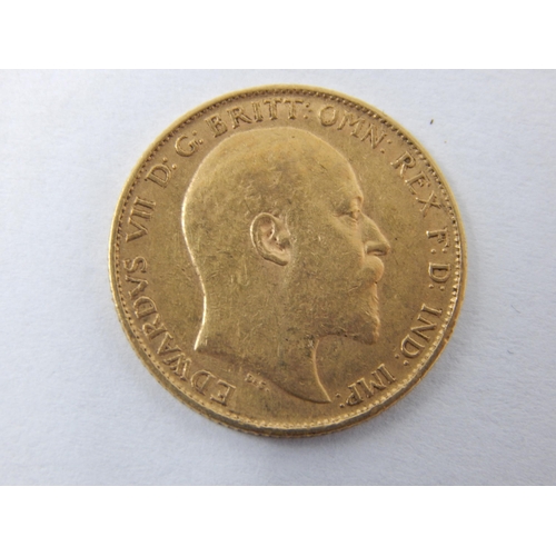 83 - KEVII 1903 Gold Half Sovereign