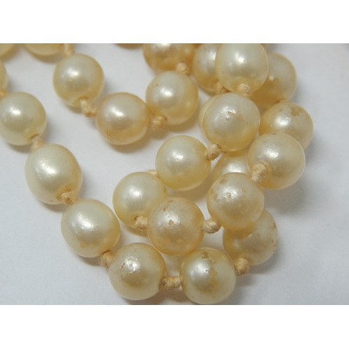 289 - Five Good Vintage Pearl Necklaces with Varying Lengths and Clasps.