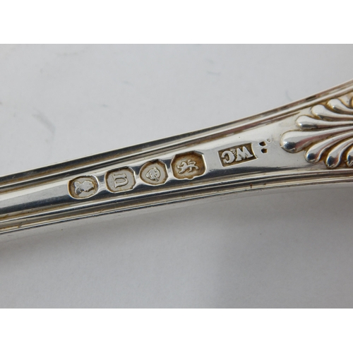 147 - A Set of 6 Georgian Silver Kings Pattern Dinner Forks Hallmarked London 1828 by William Chawner: Len... 