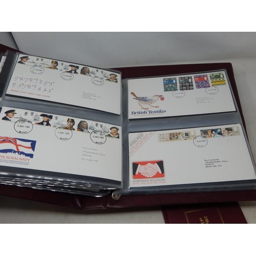 37 - Three Royal Mail Binders containing a Collection of FDC's from October 1974-March 1993, all in date ... 