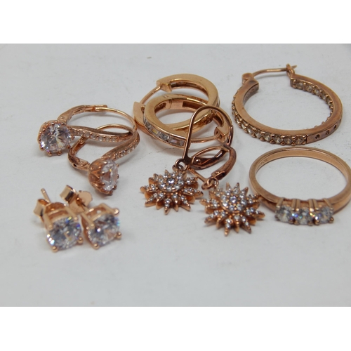 275 - Quantity of 925 Silver & Rose Gold Plated Jewellery,