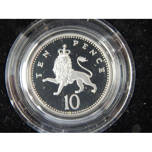 63 - Royal Mint Silver Proof Piedfort Coins: 1982 20p, 1992 10p & 1990 5p: All in Cases of Issue with COA... 