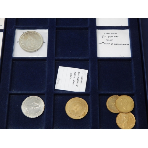 86 - Box containing a quantity of copy coinage together with a quantity of further unsorted coinage (lot)