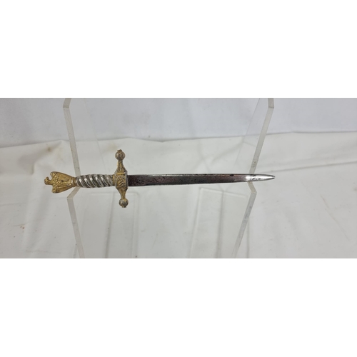 520 - Miniature Kriegsmarine dagger letter opener