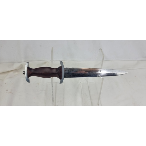 524 - WW2 German Nazi SA honour dagger with etched blade