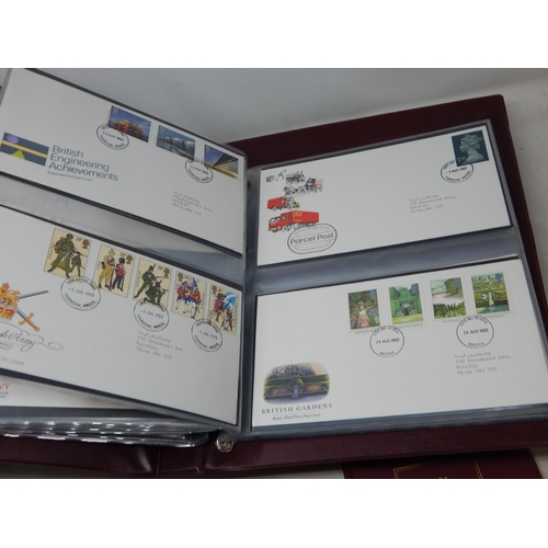 79 - Three Royal Mail Binders containing a Collection of FDC's from October 1974-March 1993, all in date ... 