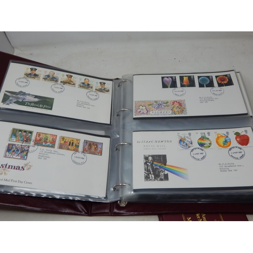 79 - Three Royal Mail Binders containing a Collection of FDC's from October 1974-March 1993, all in date ... 