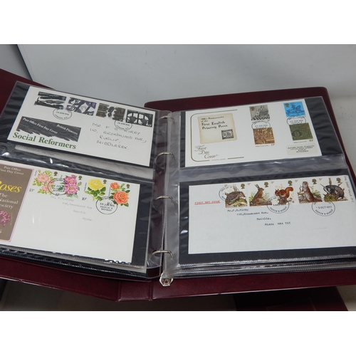 79 - Three Royal Mail Binders containing a Collection of FDC's from October 1974-March 1993, all in date ... 