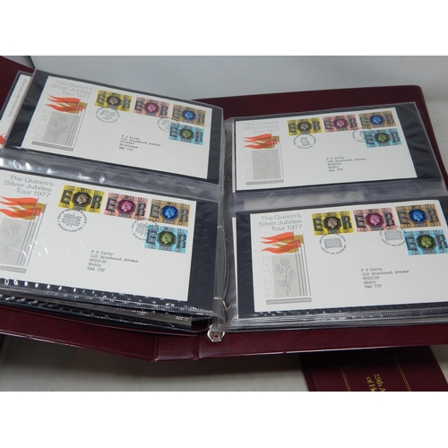 79 - Three Royal Mail Binders containing a Collection of FDC's from October 1974-March 1993, all in date ... 