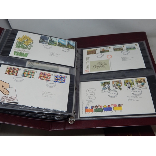 79 - Three Royal Mail Binders containing a Collection of FDC's from October 1974-March 1993, all in date ... 