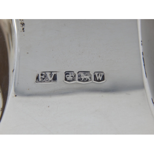 101 - Art Deco Silver Two Handled Tea Tray Hallmarked Sheffield 1939 by James Dixon & Sons: Measuring 59cm... 