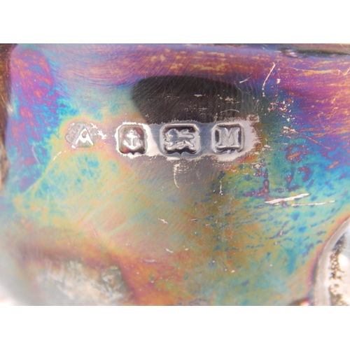 105 - Pair of Silver Gravy Boats Hallmarked Birmingham 1936 by Adie Brothers: Weight 282g