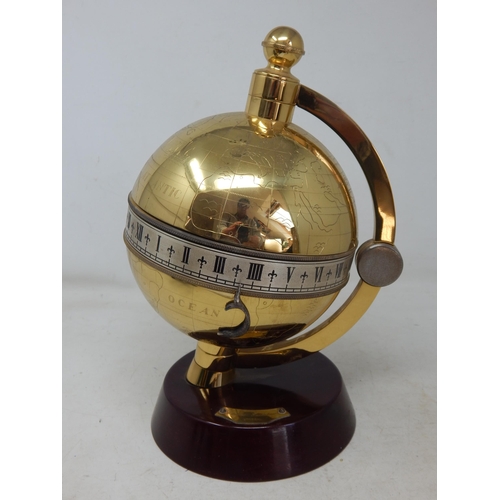 Charles Frodsham Globe Mystery Clock: No 395: Ticking when catalogued