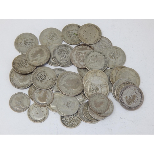 71 - KGV Silver Shillings & Sixpences (lot)