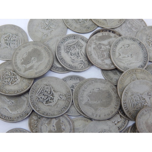 71 - KGV Silver Shillings & Sixpences (lot)