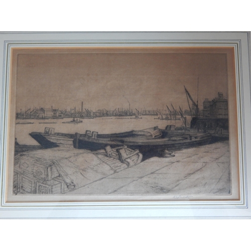 516 - DOUGLAS IAN SMART: (1879-1970) Signed Etching 