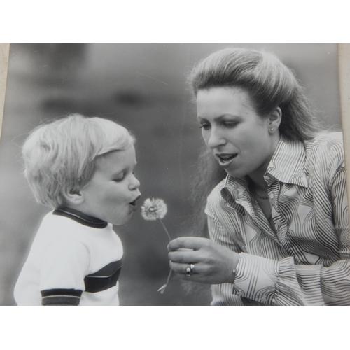 524 - ROYAL PHOTOGRAPHS: Patrick Lichfield B&W Photographs celebrating HRH Princess Anne's 30th Birthday o... 