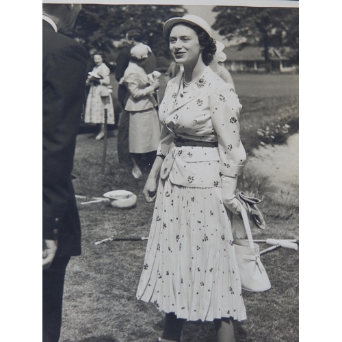 525 - ROYAL PHOTOGRAPHS: Princess Margaret B&W Photographs of her trip to the West Indies, Barbados, Grana... 