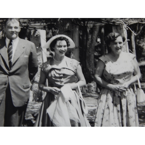 525 - ROYAL PHOTOGRAPHS: Princess Margaret B&W Photographs of her trip to the West Indies, Barbados, Grana... 