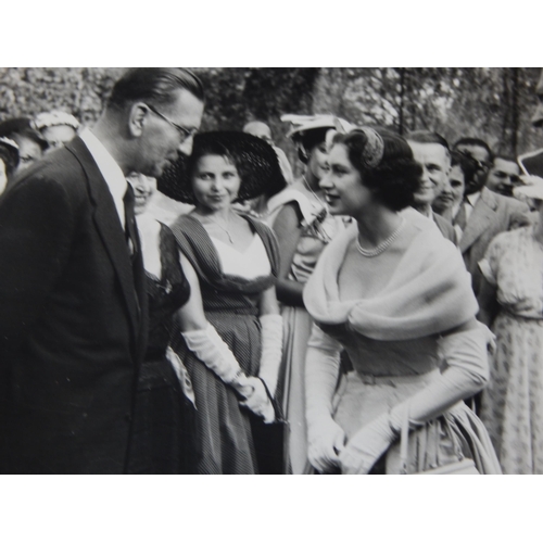 525 - ROYAL PHOTOGRAPHS: Princess Margaret B&W Photographs of her trip to the West Indies, Barbados, Grana... 