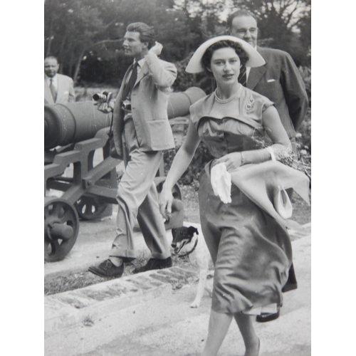 525 - ROYAL PHOTOGRAPHS: Princess Margaret B&W Photographs of her trip to the West Indies, Barbados, Grana... 