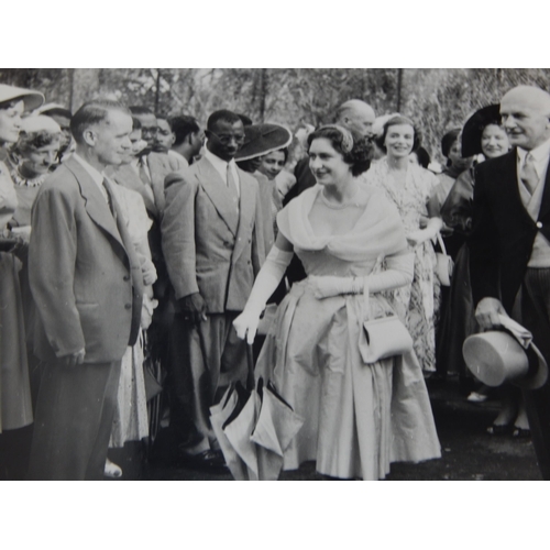 525 - ROYAL PHOTOGRAPHS: Princess Margaret B&W Photographs of her trip to the West Indies, Barbados, Grana... 