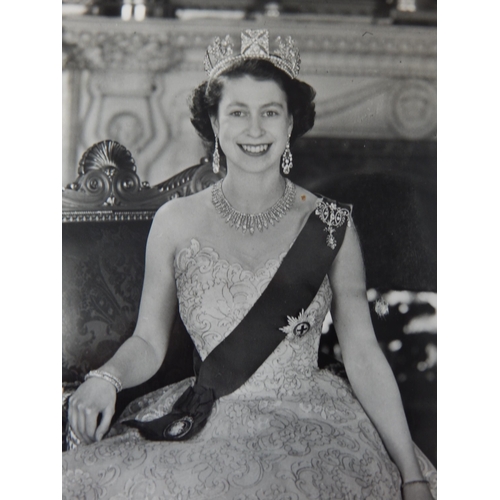 527 - ROYAL PHOTOGRAPHS: Queen Elizabeth II & HRH Prince Philip: B&W Press Photographs Including examples ... 