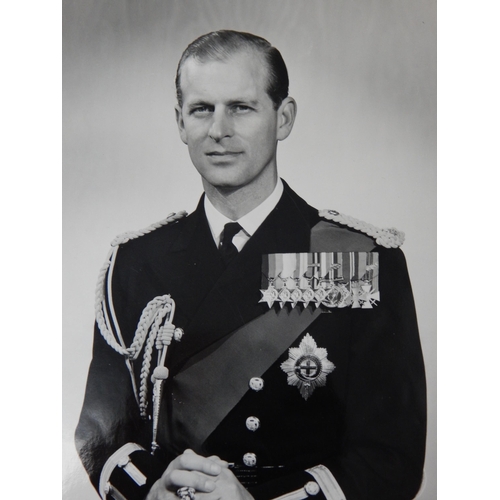 527 - ROYAL PHOTOGRAPHS: Queen Elizabeth II & HRH Prince Philip: B&W Press Photographs Including examples ... 