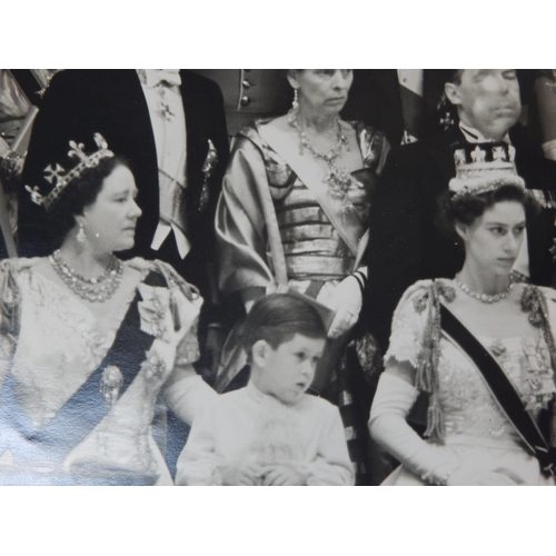 529 - ROYAL PHOTOGRAPHS: The Coronation of Queen Elizabeth II 1953: B&W Photographs (lot) Largest 10