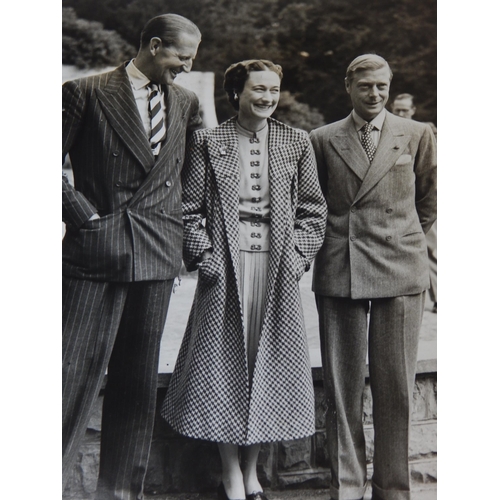 532 - ROYAL PHOTOGRAPHS: King Edward VIII (Abdicated) The Duke & Duchess of Windsor B&W Photographs (8) La... 