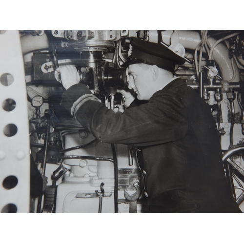 541 - WWII: A Collection of B&W Naval Photographs showing the 50 boat armada that went to Dunkirk, Life in... 