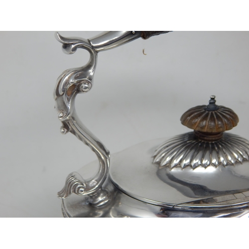 93 - Victorian silver spirit kettle, London 1882, Robert Harper, Gross Weight 1404g (45.14oz)