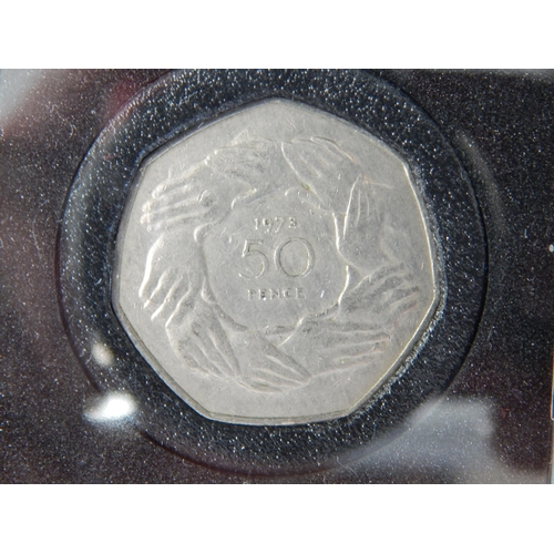 66 - 50th Anniversary of the 50p Set cased with COA