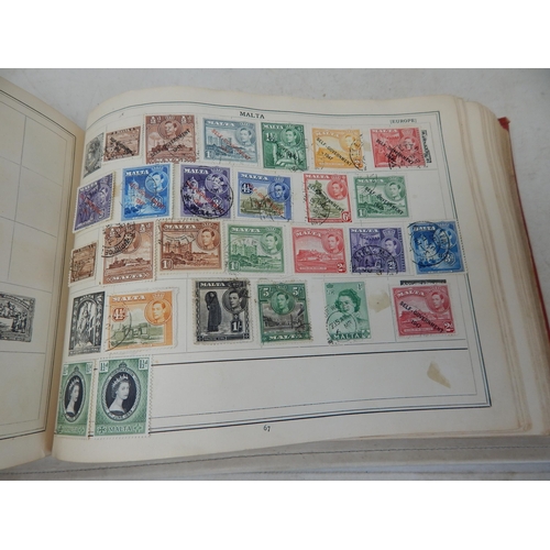 31 - An important and  substantial collection of World stamps housed in vintage Stanley Gibbons stamp alb... 