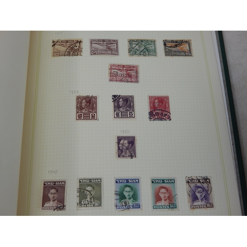 57 - Superb collection of stamps from Asia, Africa and Europe put together decades ago and housed in 3 x ... 