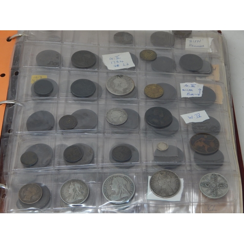 82 - An Album containing a large collection of Coinage including Silver.
