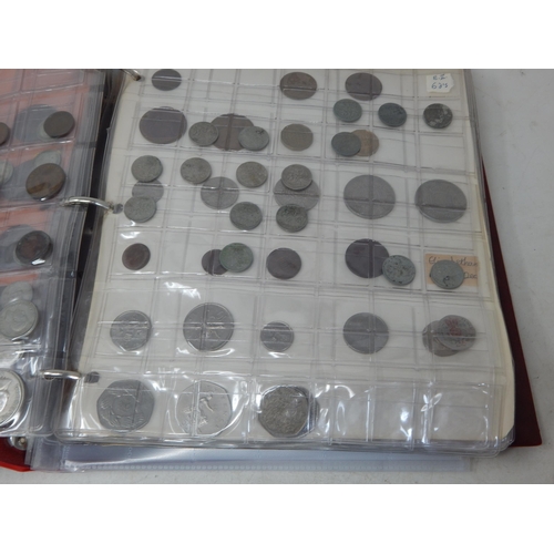 82 - An Album containing a large collection of Coinage including Silver.
