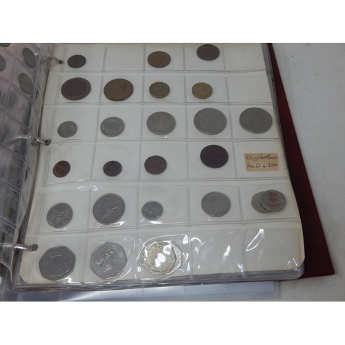 82 - An Album containing a large collection of Coinage including Silver.