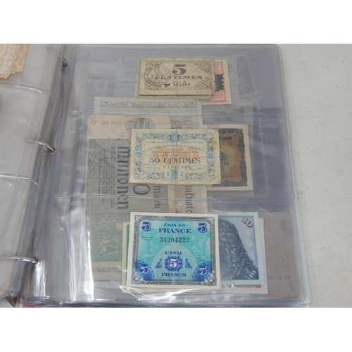 83 - An Album of UK & World Banknotes (lot)