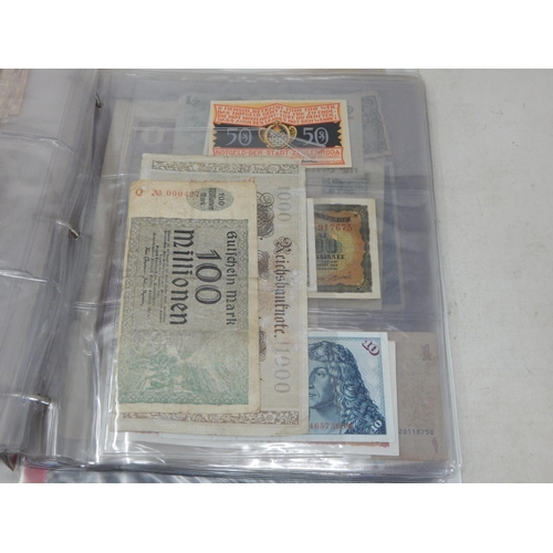 83 - An Album of UK & World Banknotes (lot)