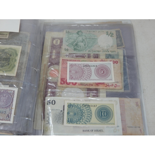 83 - An Album of UK & World Banknotes (lot)