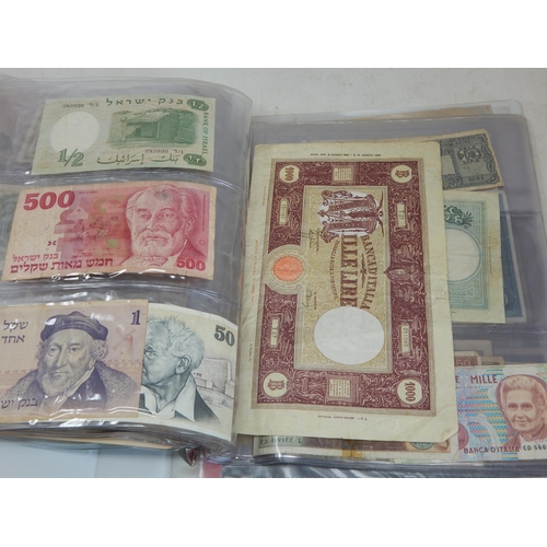 83 - An Album of UK & World Banknotes (lot)