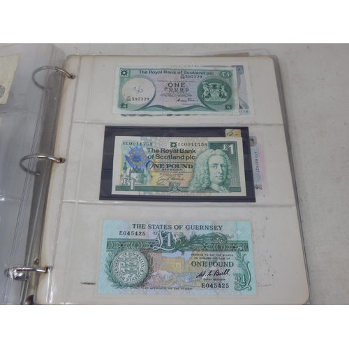 83 - An Album of UK & World Banknotes (lot)