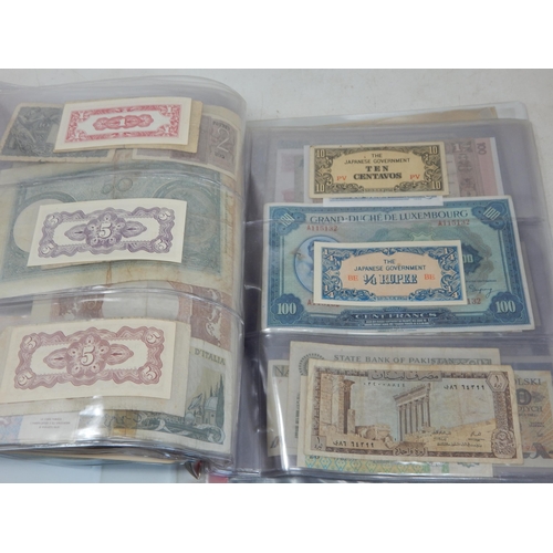 83 - An Album of UK & World Banknotes (lot)