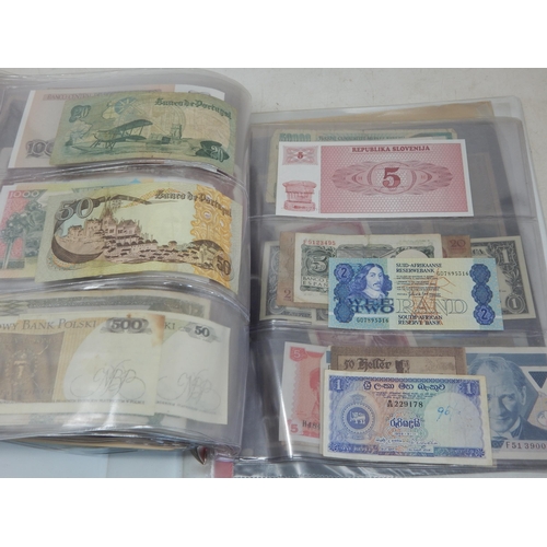 83 - An Album of UK & World Banknotes (lot)
