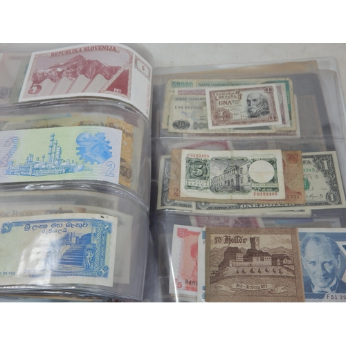 83 - An Album of UK & World Banknotes (lot)